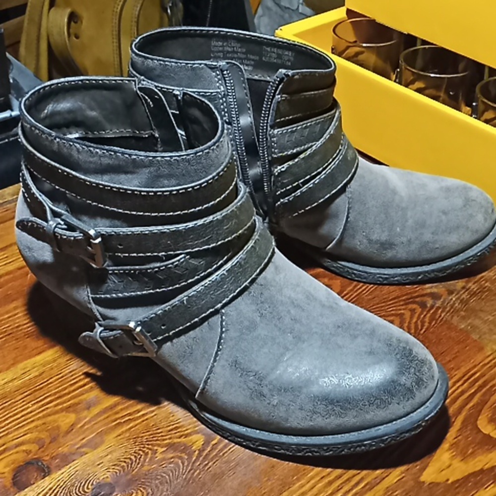 Sonoma Strappy ankle booties